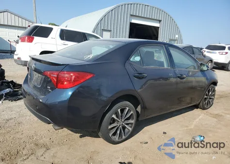 2017 Toyota Corolla L z USA, uszkodzony, nr VIN 2T1BURHEXHC906885